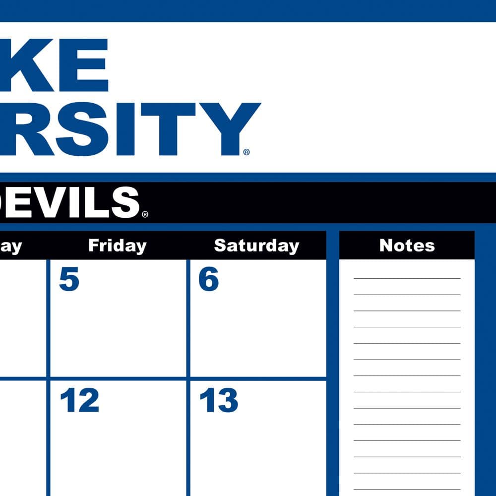 Duke Blue Devils 2024 Desk Pad Third Alternate Image width=&quot;1000&quot; height=&quot;1000&quot;