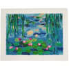 image Monet's Water Lilies Inspired Quilling Art Blank Greeting Card