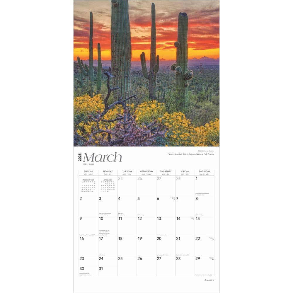 America 2025 Wall Calendar Second Alternate Image width=&quot;1000&quot; height=&quot;1000&quot;