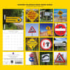 image Danger Hilarious Road Signs 2026 Wall Calendar First Alternate Image