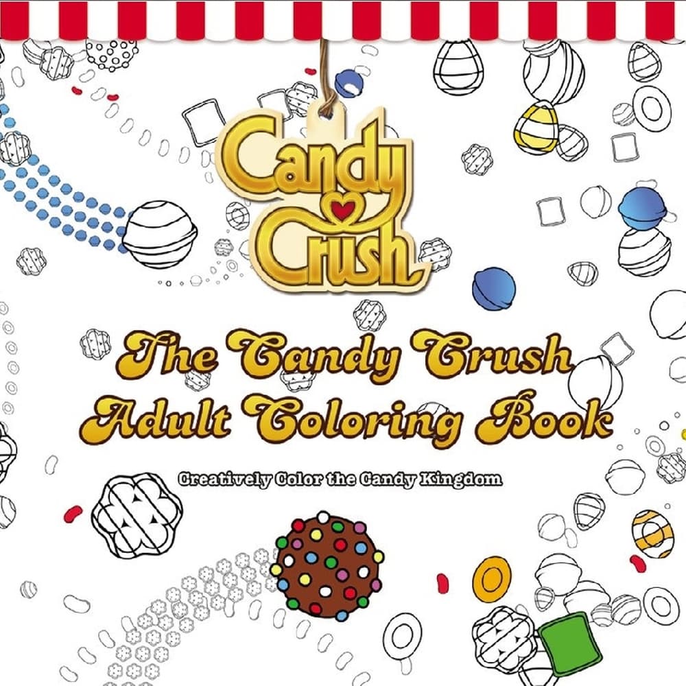 Candy Crush Coloring Book For Grown Ups Calendars Com