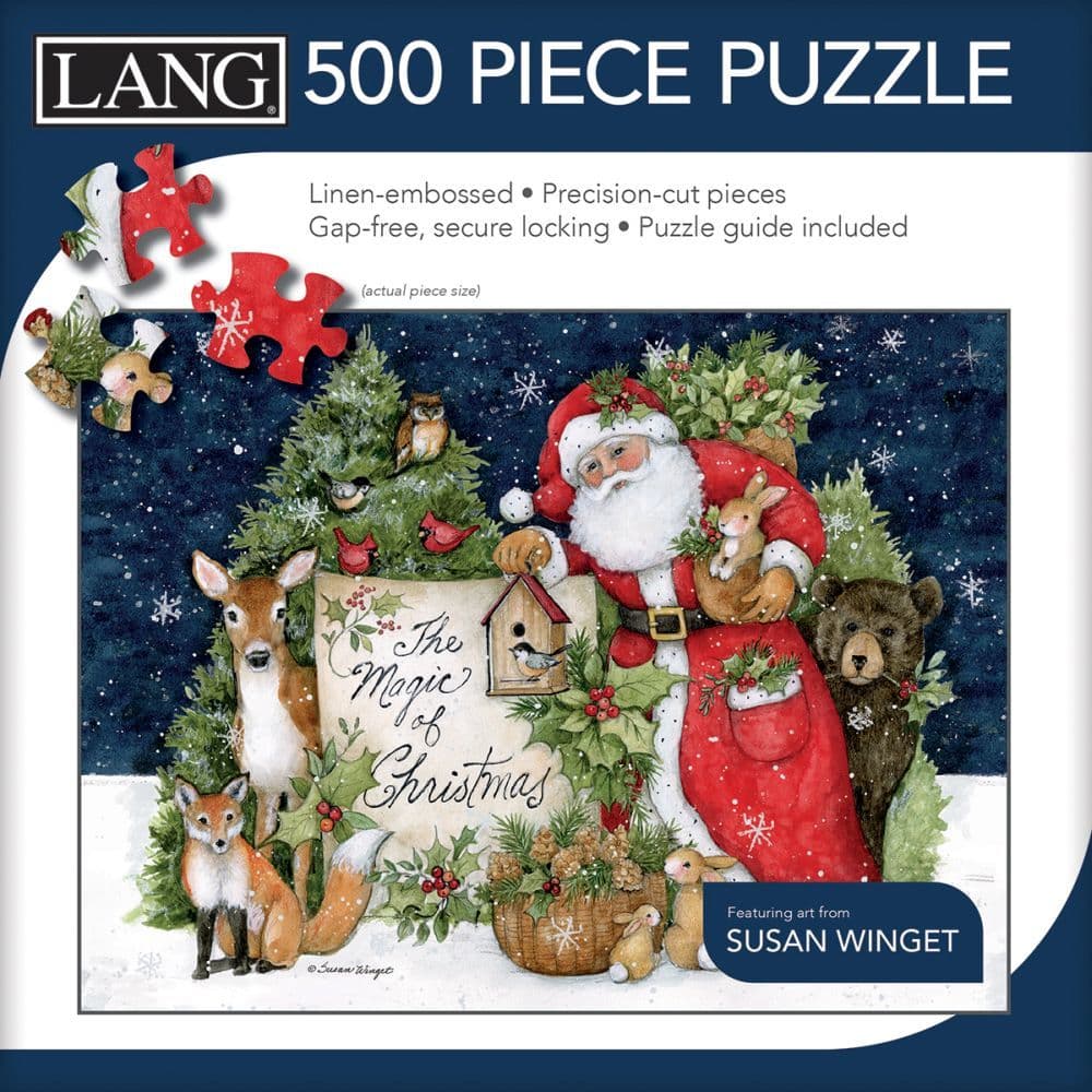 Magic of Christmas 500 Piece Puzzle by Susan Winget Alternate Image 2