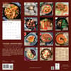 image Foodie Adventures 2025 Wall Calendar back