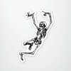 image Dancing Skeleton Sticker Main Image