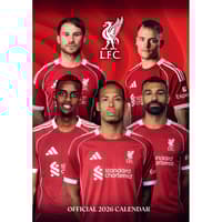 image Liverpool FC Poster 2026 Wall Calendar