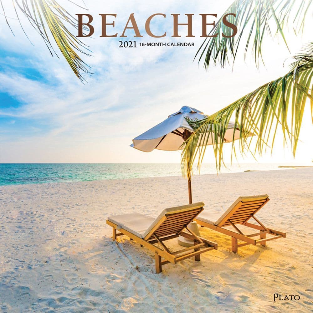 Beaches Wall Calendar