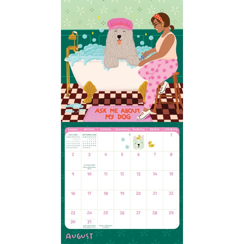 Dog Mom 2026 Wall Calendar Fourth Alternate Image