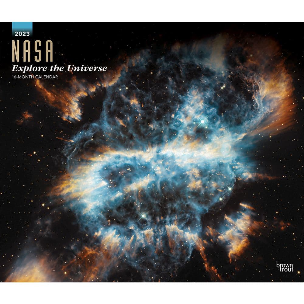 NASA Explore the Universe 2023 Deluxe Wall Calendar by BrownTrout
