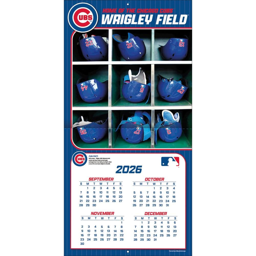 MLB Wrigley Field 2027 Wall Calendar Second Alternate Image