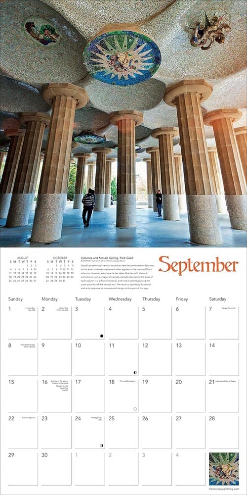 Art & Artists Calendars - Creative Inspirations