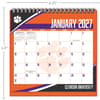 image Clemson Tigers 2027 Easel Desk Calendar Second Alternate Image