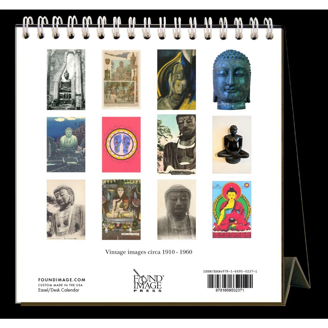 Buddha 2024 Easel Desk Calendar