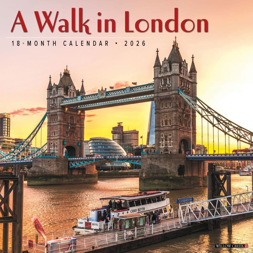 Walk in London 2026 Wall Calendar Main Image