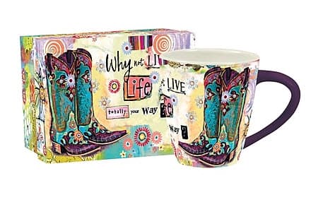 Boot Life Mug by Lori Siebert Main Image
