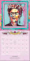 image For the Love of Frida 2026 Wall Calendar Interior 2