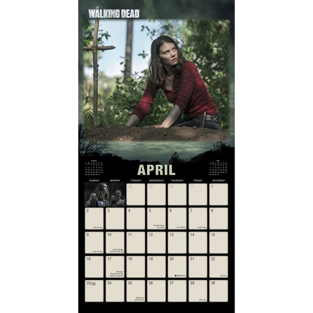 Walking Dead 2023 Wall Calendar - Calendars.com