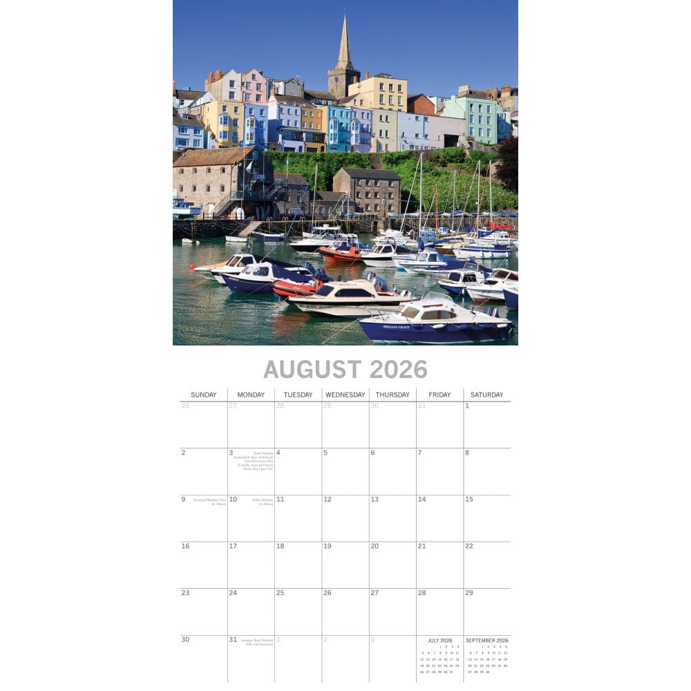 South Wales 2026 Wall Calendar Third Alternate Image