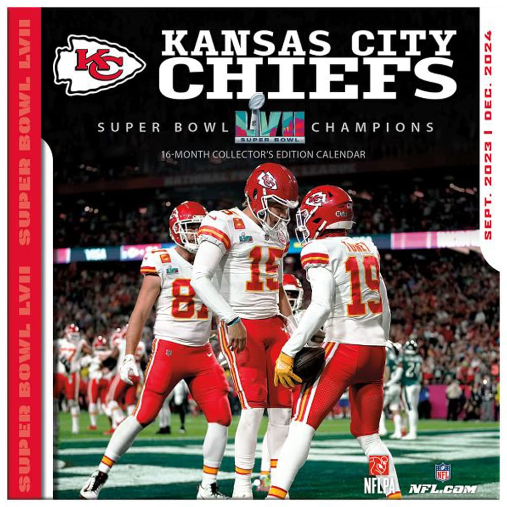 NFL Kansas City Chiefs 2024 Mini Wall Calendar Main Product Image width=&quot;1000&quot; height=&quot;1000&quot;