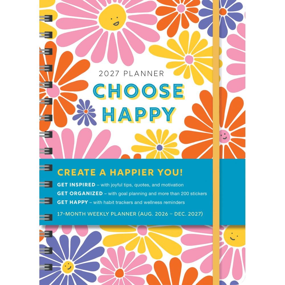 Choose Happy 2027 Planner