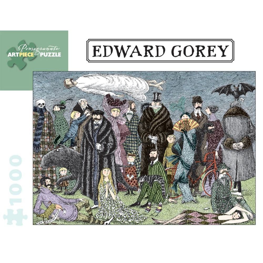 Edward Gorey 1000 pc Puzzle Main Image