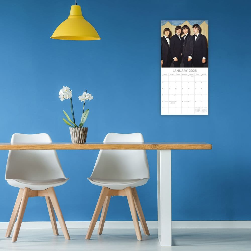 Beatles 2025 Wall Calendar