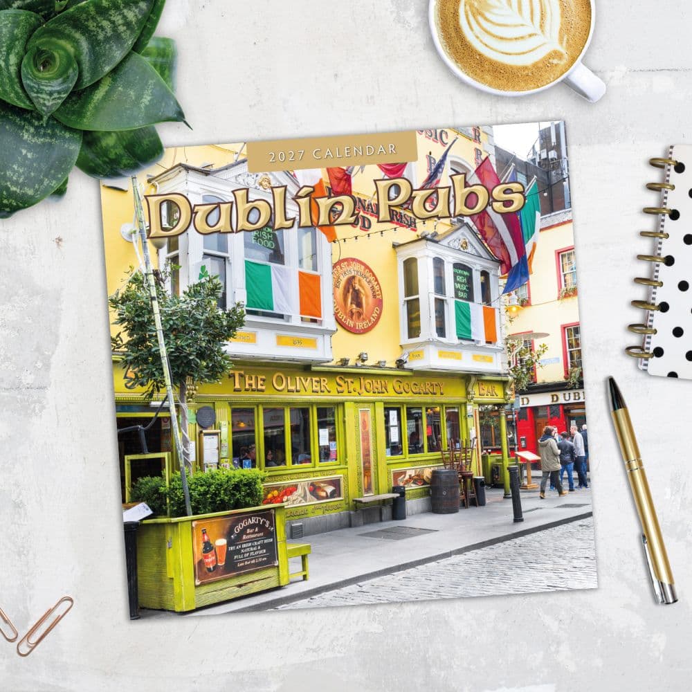 Dublin Pubs 2027 Wall Calendar Fourth Alternate Image