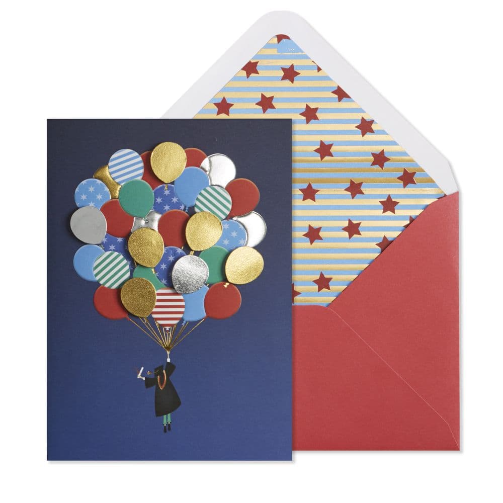 image Grad Figure Lifted By Balloons Graduation Card Main Product Image width=&quot;1000&quot; height=&quot;1000&quot;