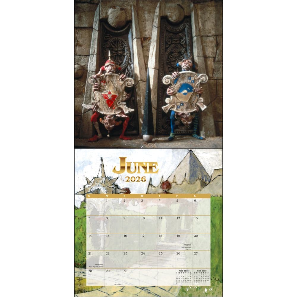 Labyrinth 2026 Wall Calendar Third Alternate Image
