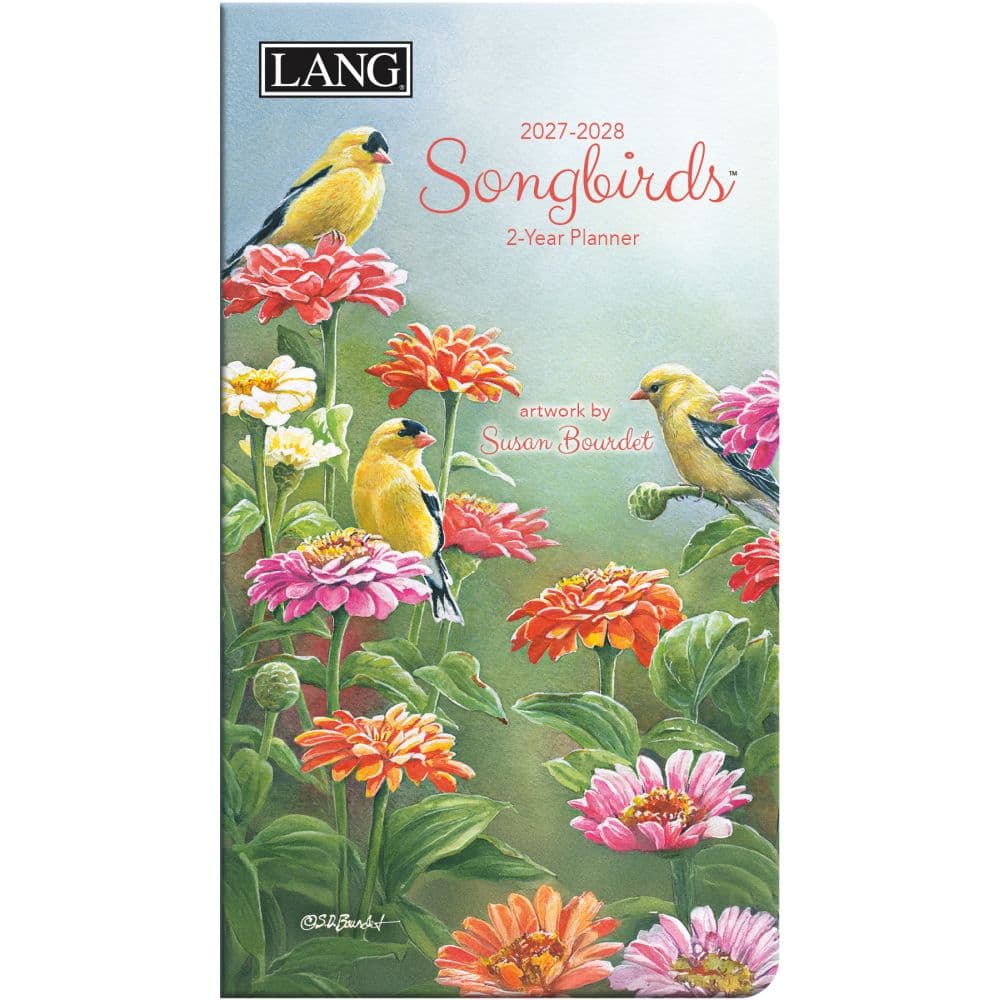 Songbirds 2 Year 2027 Planner by Susan Bourdet Main Product Image