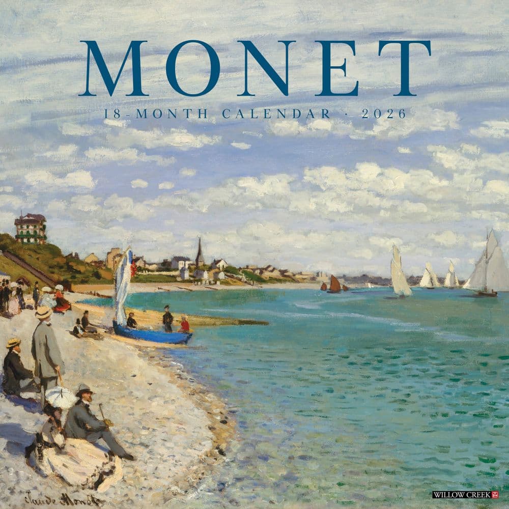 Monet 2026 Wall Calendar  Main Image