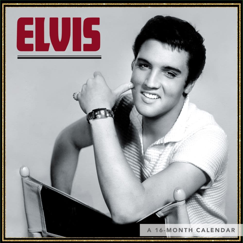 Elvis Presley 2025 Wall Calendar