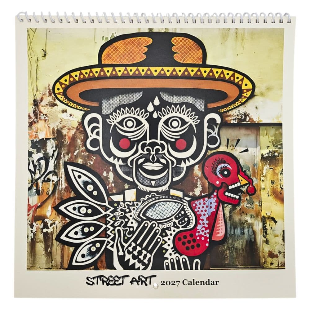 Street Art Square 2027 Wall Calendar Main Product Image
