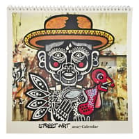 image Street Art Square 2027 Wall Calendar Main Product Image