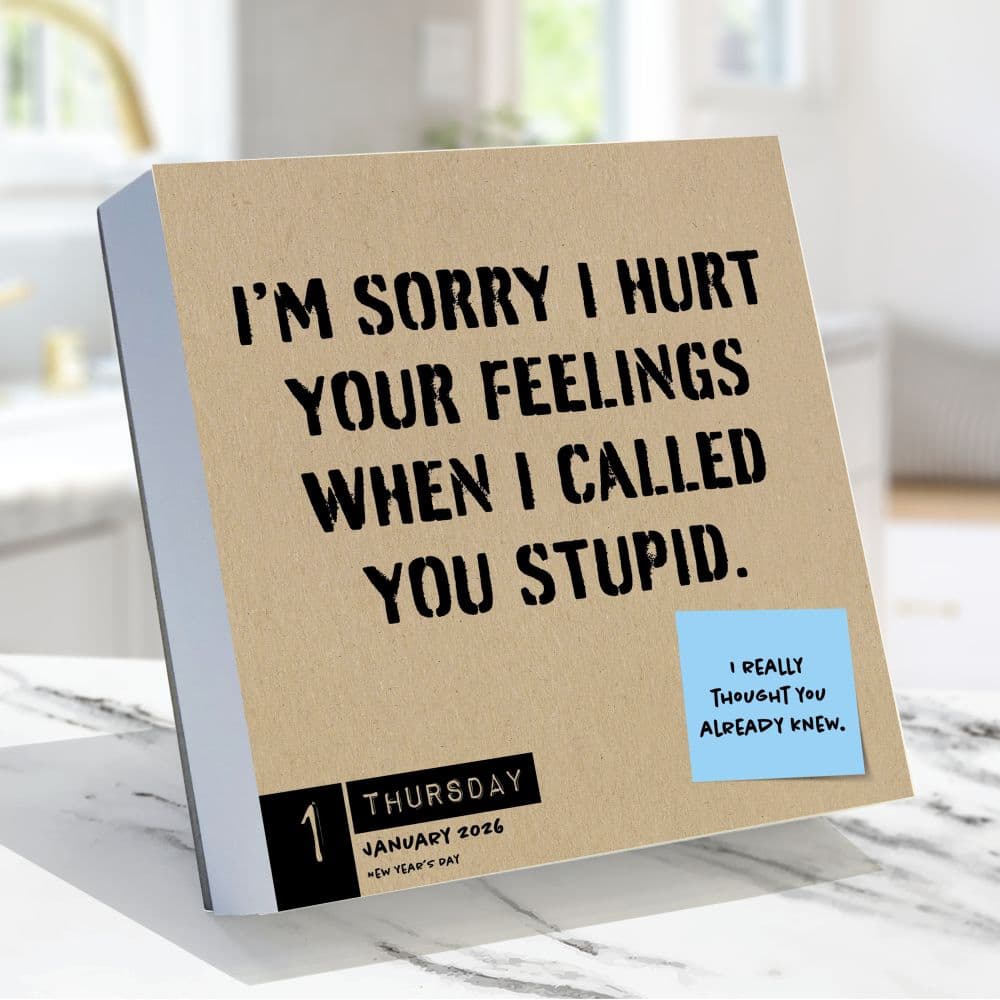 Anti Affirmations 2026 Desk Calendar Second Alternate Image