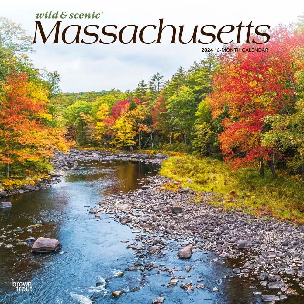 Massachusetts Wild and Scenic 2024 Wall Calendar Main Product Image width=&quot;1000&quot; height=&quot;1000&quot;