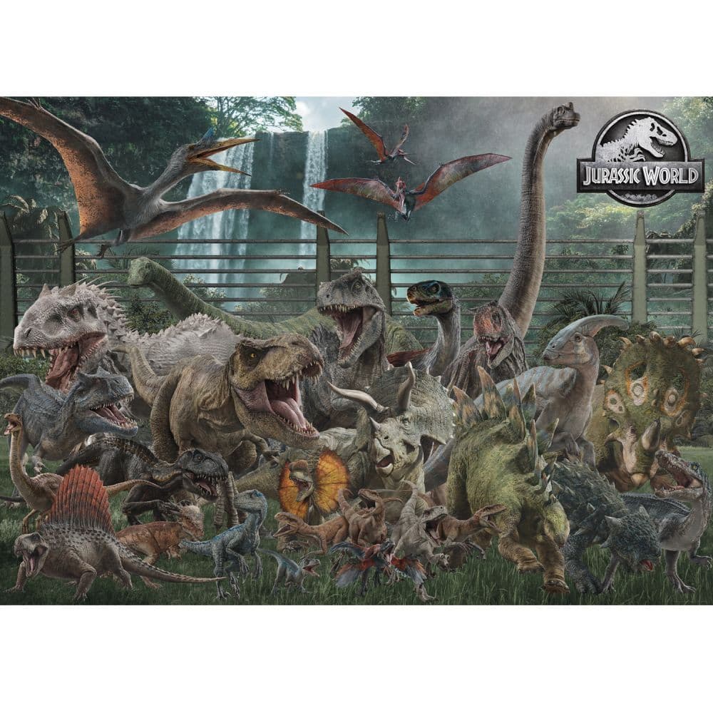 Jurassic World Dinosaurs 3000 Piece Puzzle First Alternate Image width=&quot;1000&quot; height=&quot;1000&quot;
