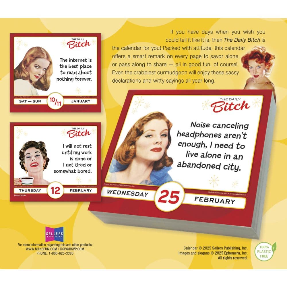 Bitch 2026 Desk Calendar First Alternate Image