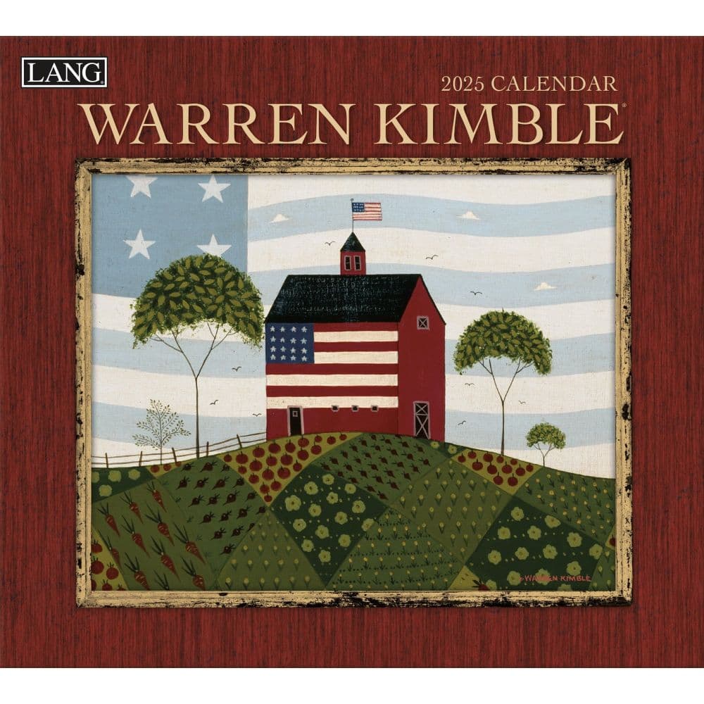 Warren Kimble 2025 Wall Calendar Main Product Image width=&quot;1000&quot; height=&quot;1000&quot;