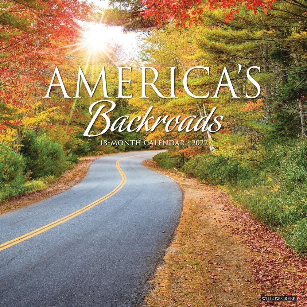 America's Backroads 2022 Wall Calendar