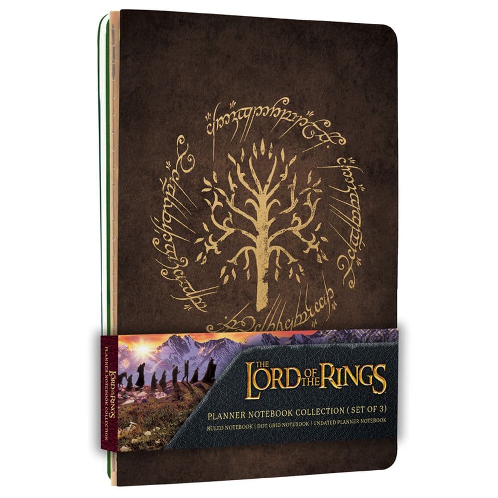 Lord of the Rings Planner Notebook Set of 3