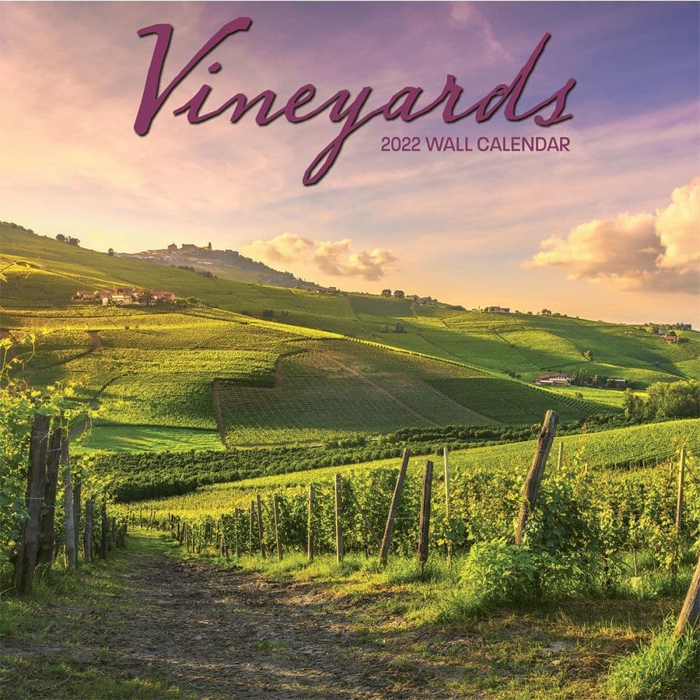 Vineyards 2022 Wall Calendar SV