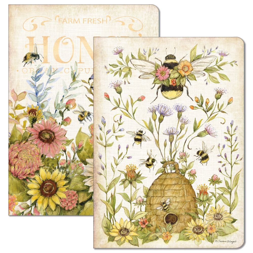 Spring Bees 2 Pack Journals Main