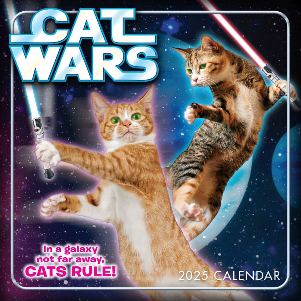 Star Wars Cat Calendar 2025