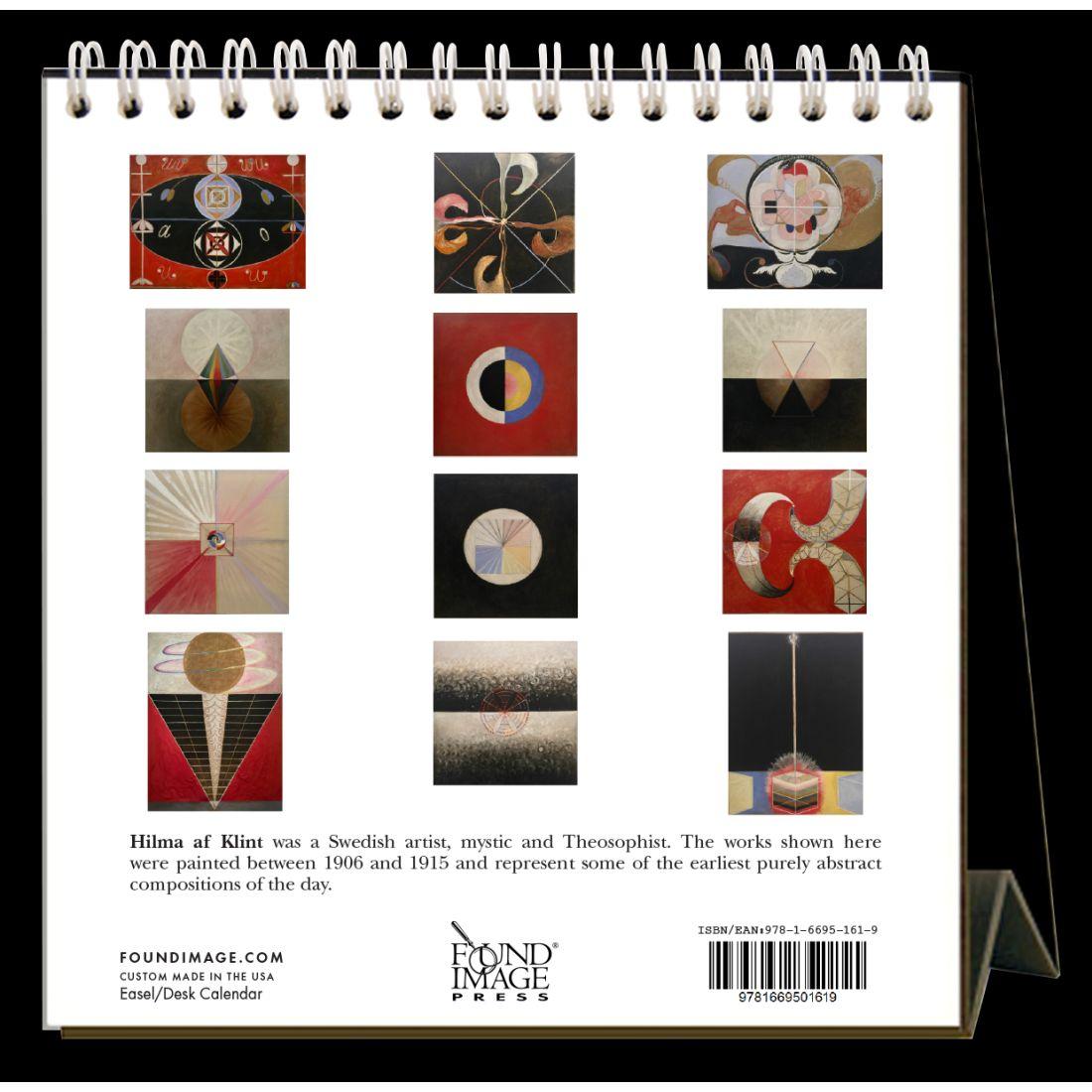 Hilma af Klint 2024 Easel Desk Calendar