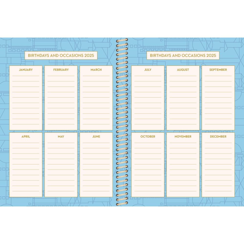 Frank Lloyd Wright 2025 Planner