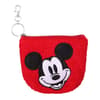 image Disney Mickey Mouse Zip-Up Cloth Keychain Coin Purse Main Product Image