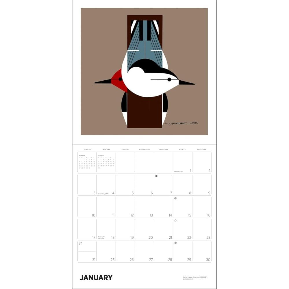 Charley Harper 2027 Wall Calendar Second Alternate Image