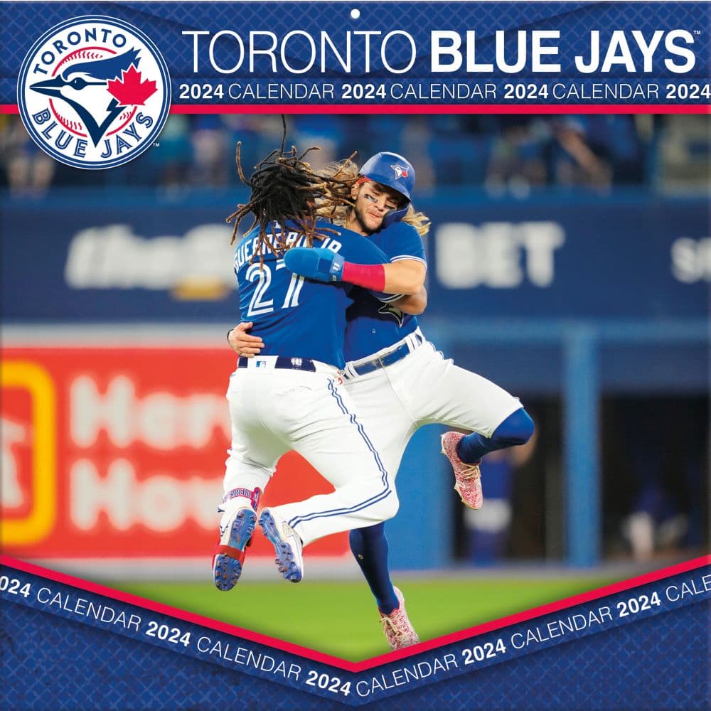 MLB Toronto Blue Jays 2024 Wall Calendar