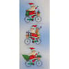 image Santas on Bicycles 8 Count Boxed Christmas Cards