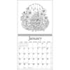image Basford Magical Jungle 2026 Wall Calendar Second Alternate Image